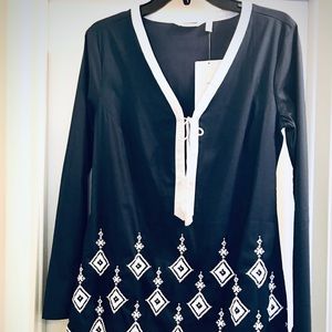 ATHLETA Desert Diamond Kimssa Tunic Sz S NEW